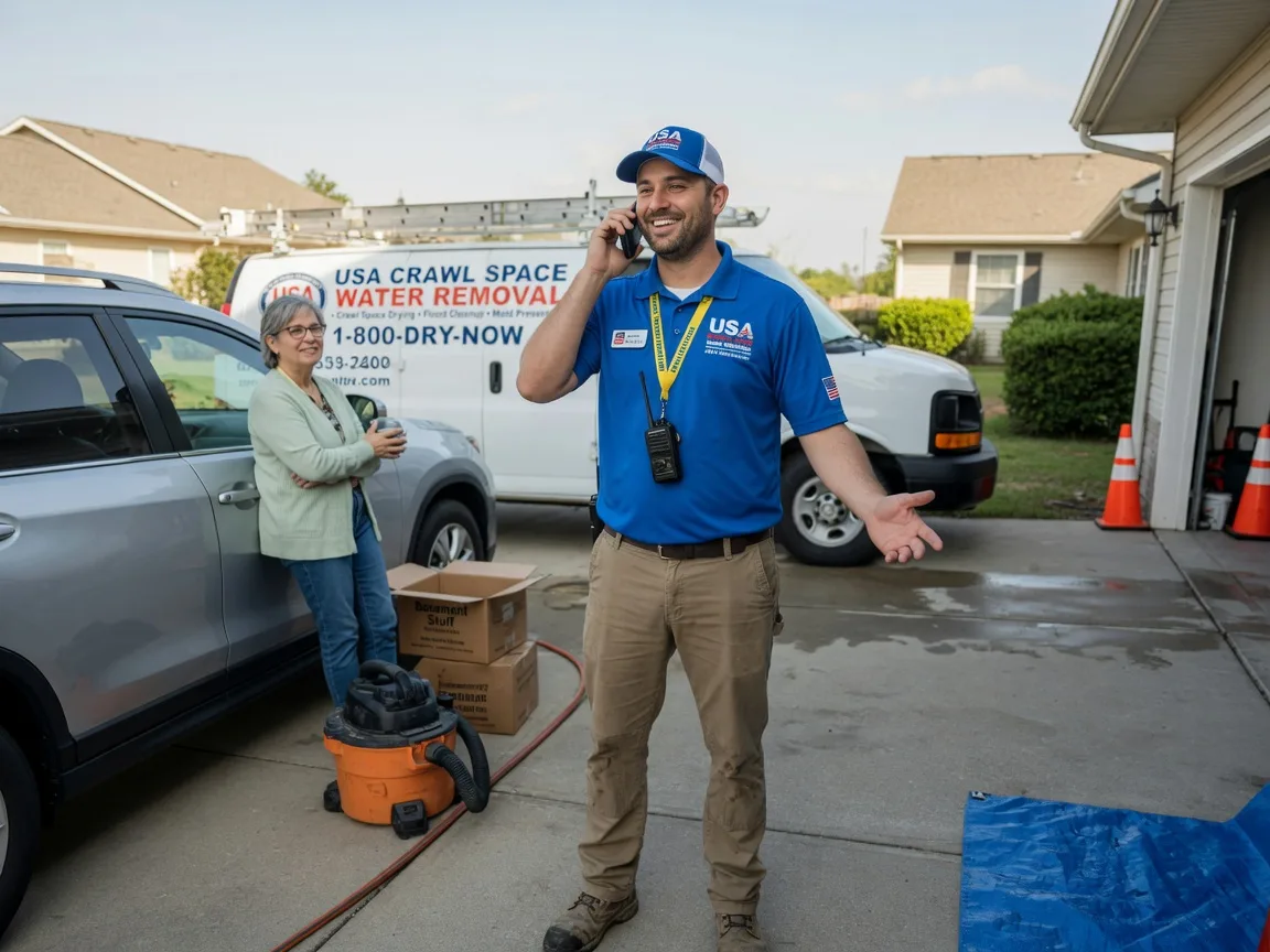 Crawl Space Water Removal Slidell, TX FAQs